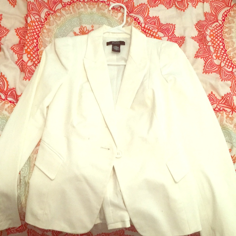 White blazer